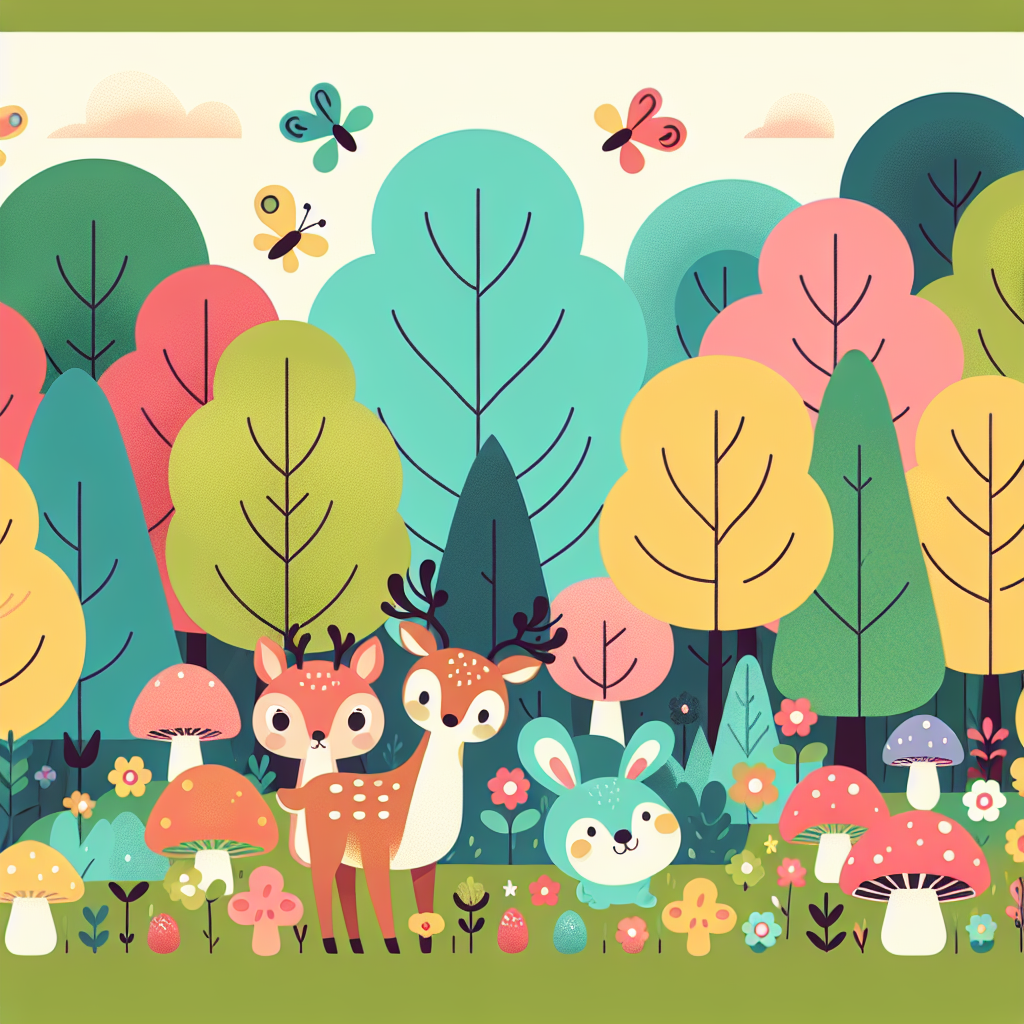Hidden Forest Adventure Paint By Numbers Kits
