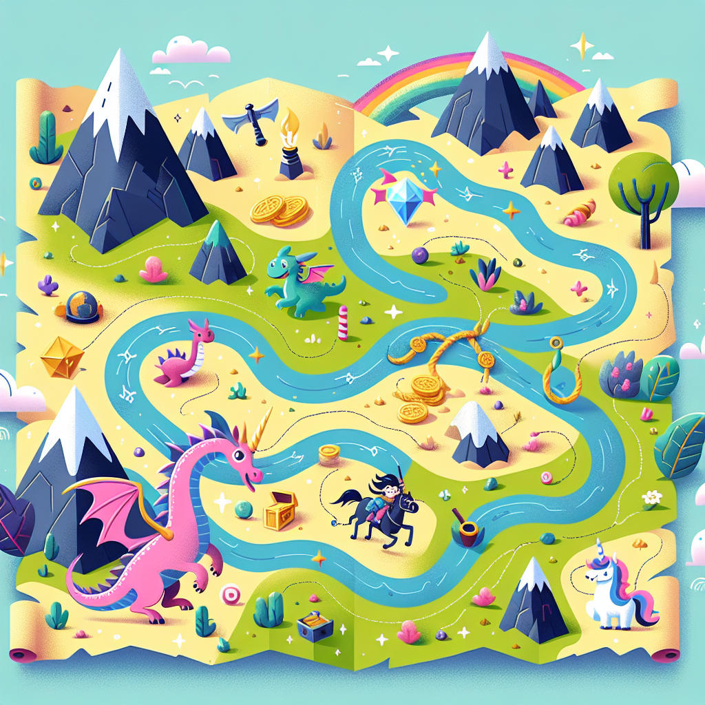Adventure Map Paint By Number