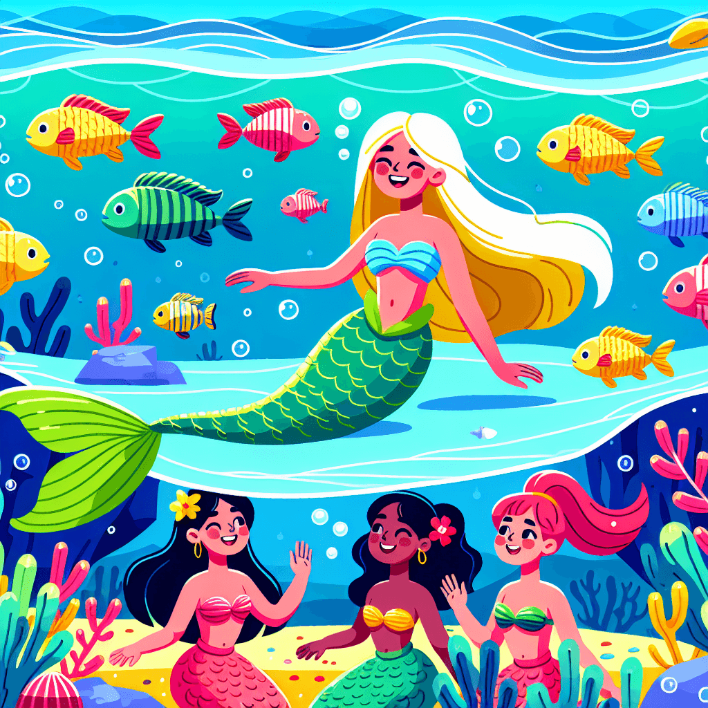 Mermaid Lagoon Quest Painting Number Kit