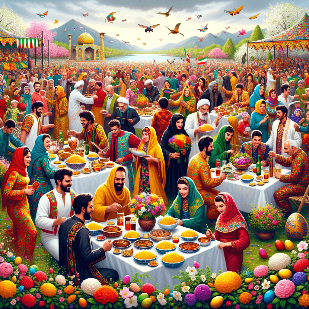 Nawruz - Central Asia Paint By Color