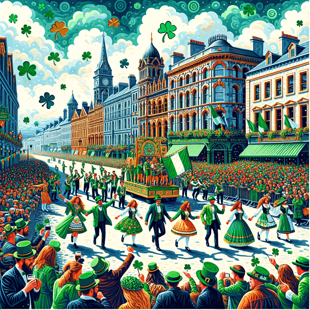 Saint Patrick's Day - Ireland Paint By Color