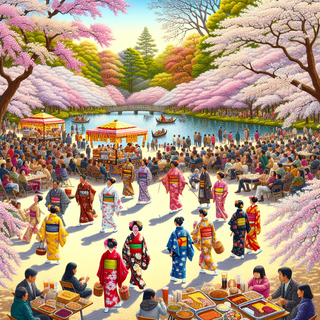 San Francisco Cherry Blossom Festival - United States Paint By Color