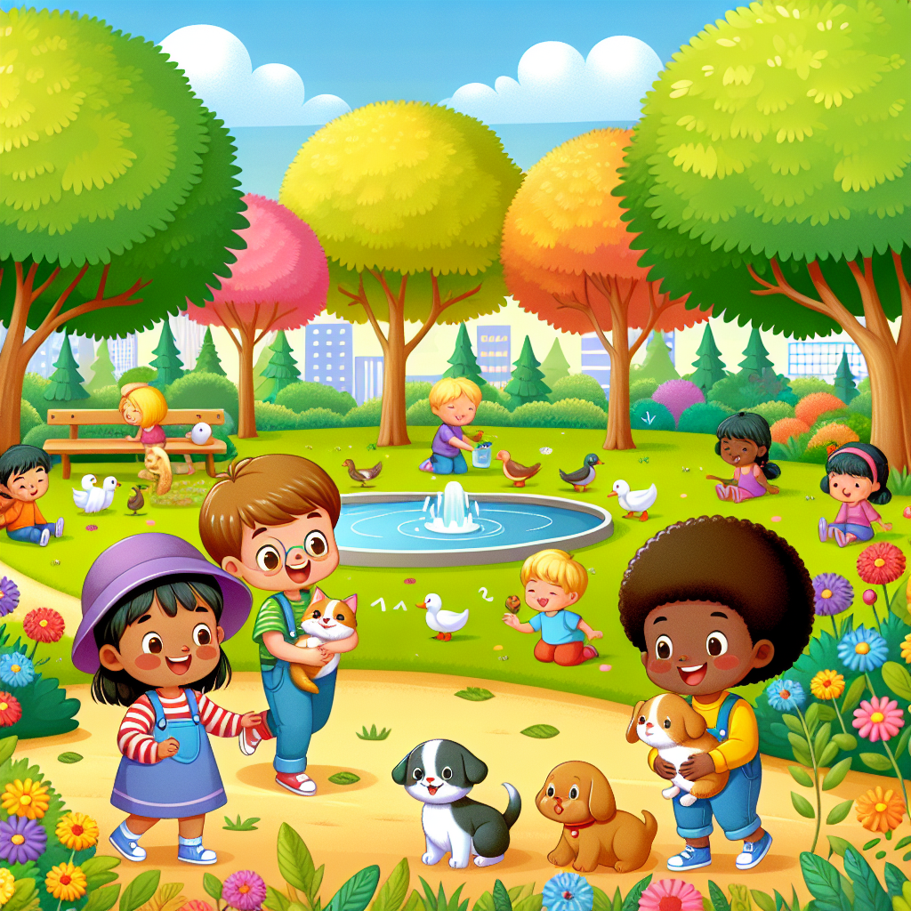 Cuddly Animal Playtime Paint By Number