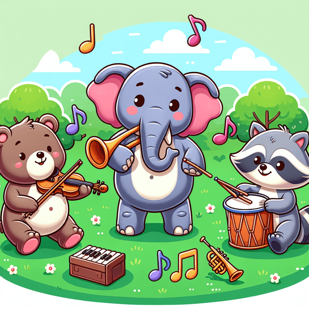Animal Orchestra Paint By Color