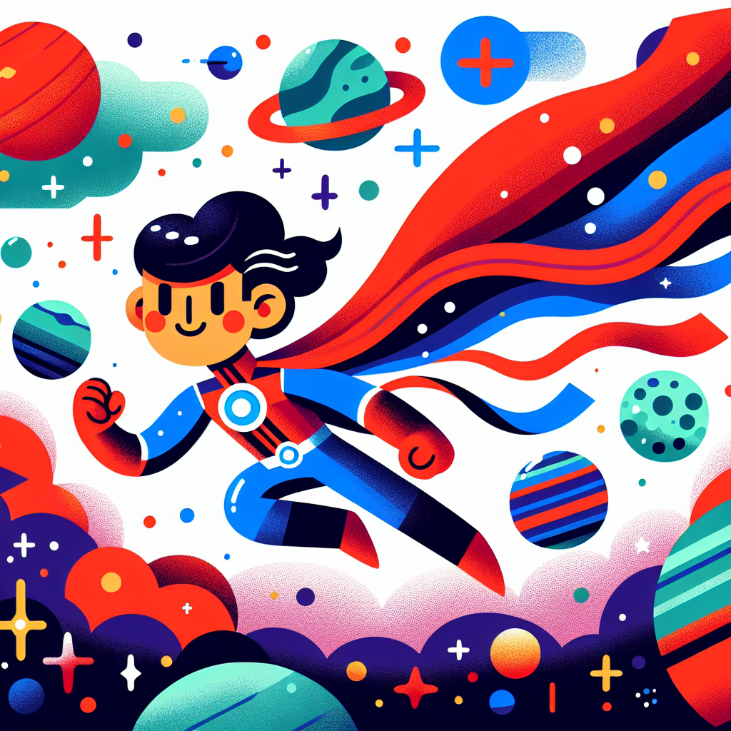 Superhero Galactic Mission Painting By Numbers Kit