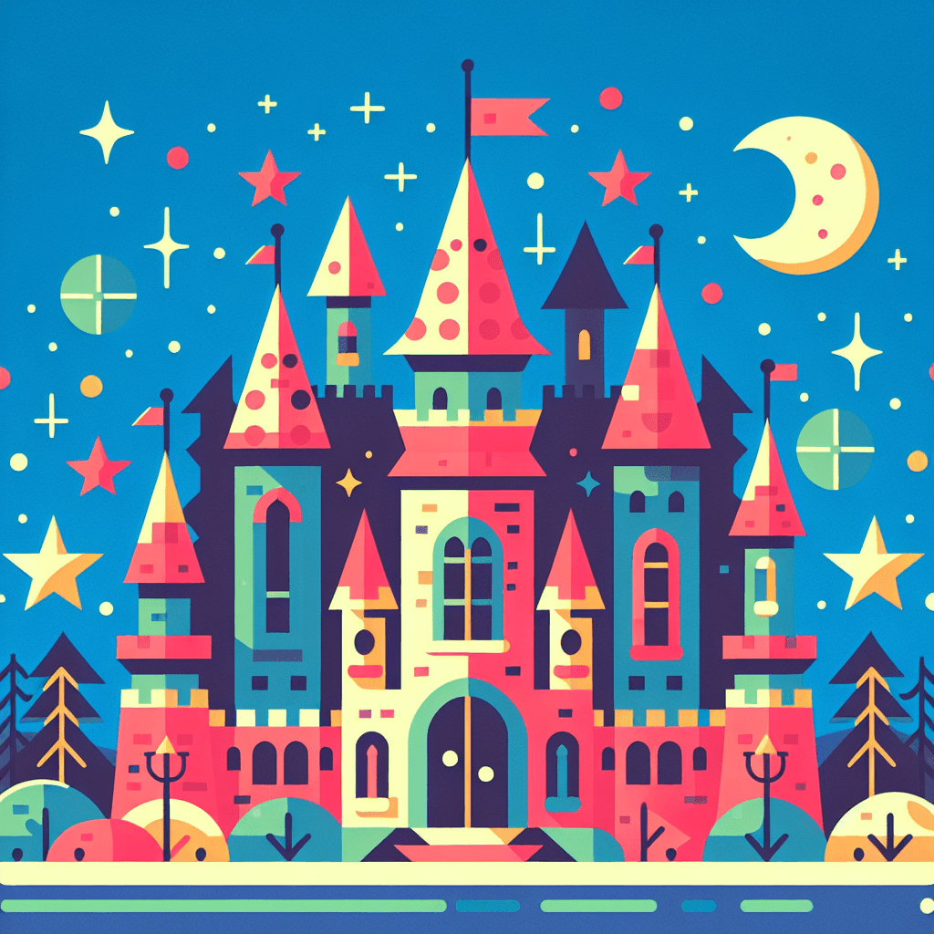 Wizard's Magic Castle Painting Number Kit