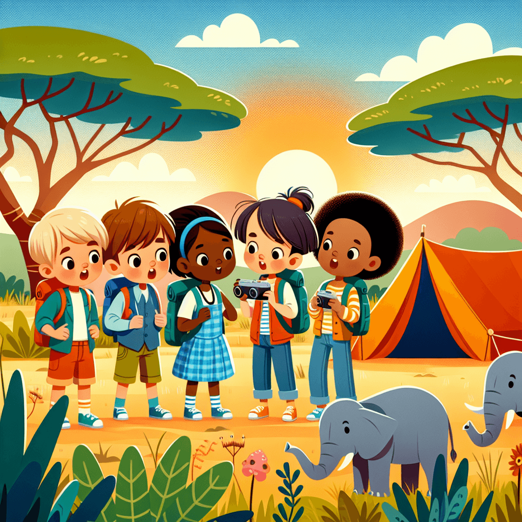 Safari Adventure Camp Paint By Number