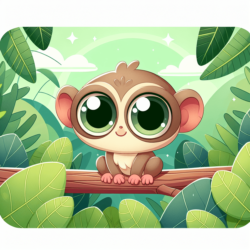 Twinkling Tarsier Painting Number Kit