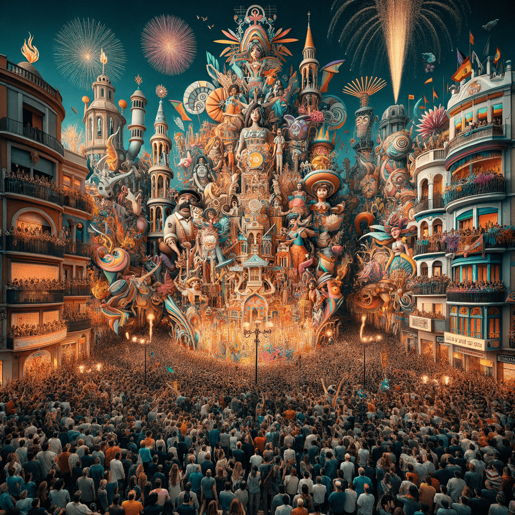 Fallas - Spain Paint By Numbers