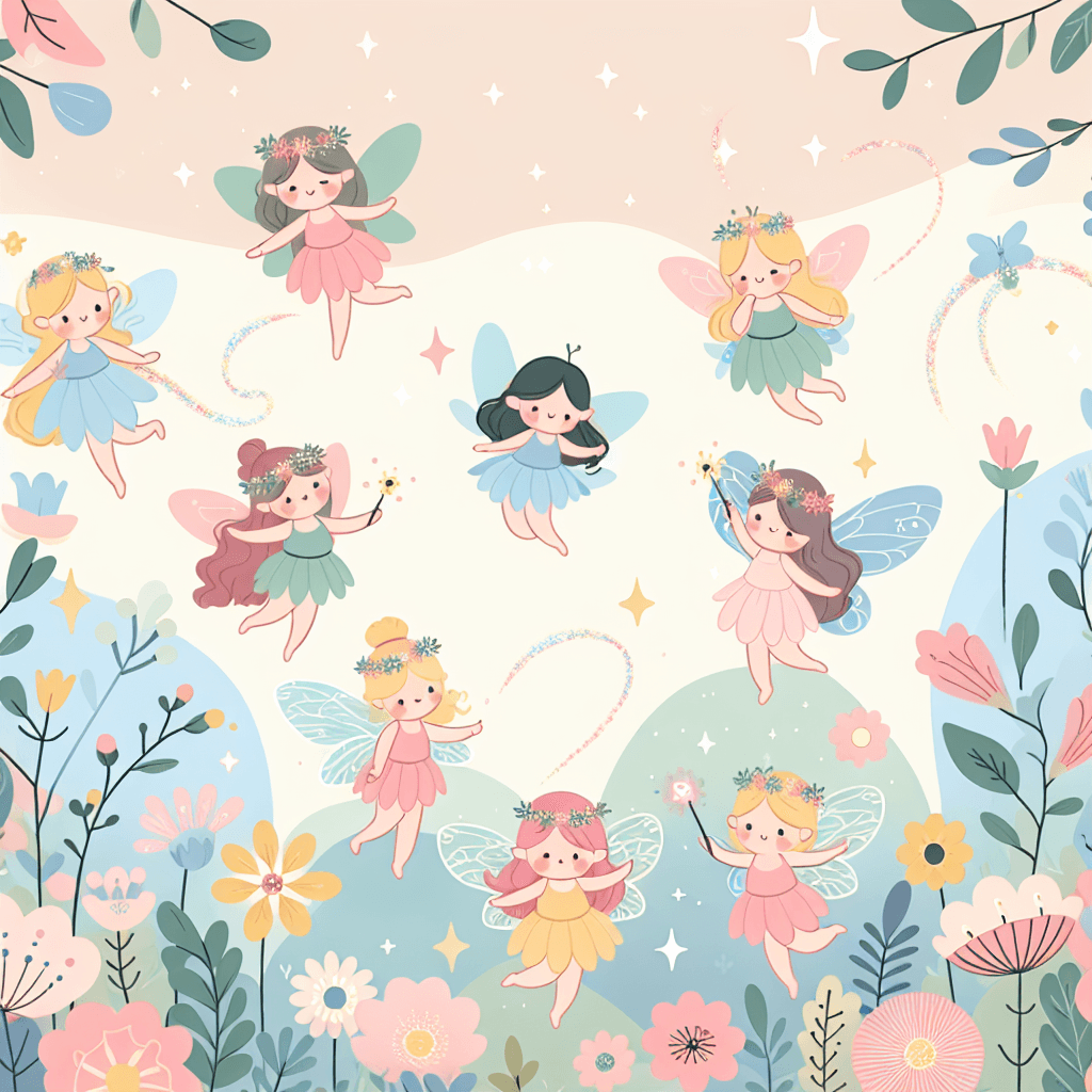 Mystical Fairyland Fantasy Paint By Color