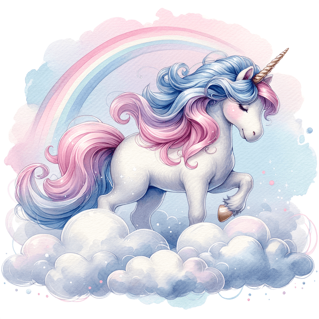 Bubbly Bubblegum Unicorn - DIY Painting By Numbers Kit