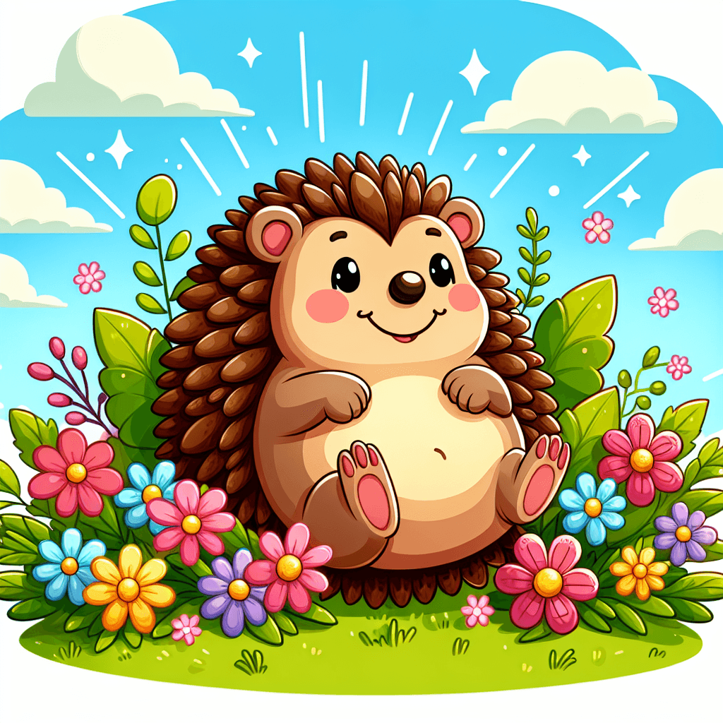 Charming Hedgehog Hideaway Numbered Painting Kits