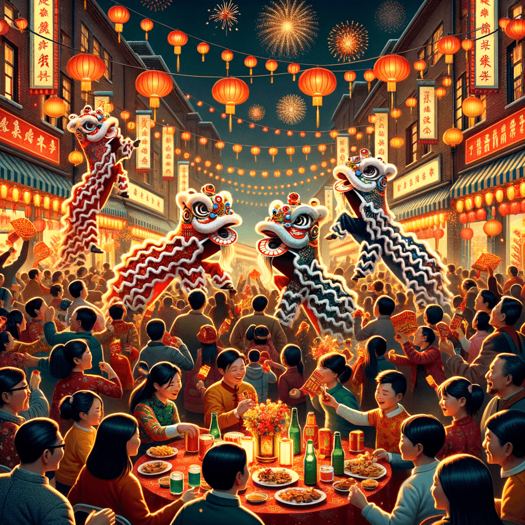 Lunar New Year Festival Paint By Numbers Kits