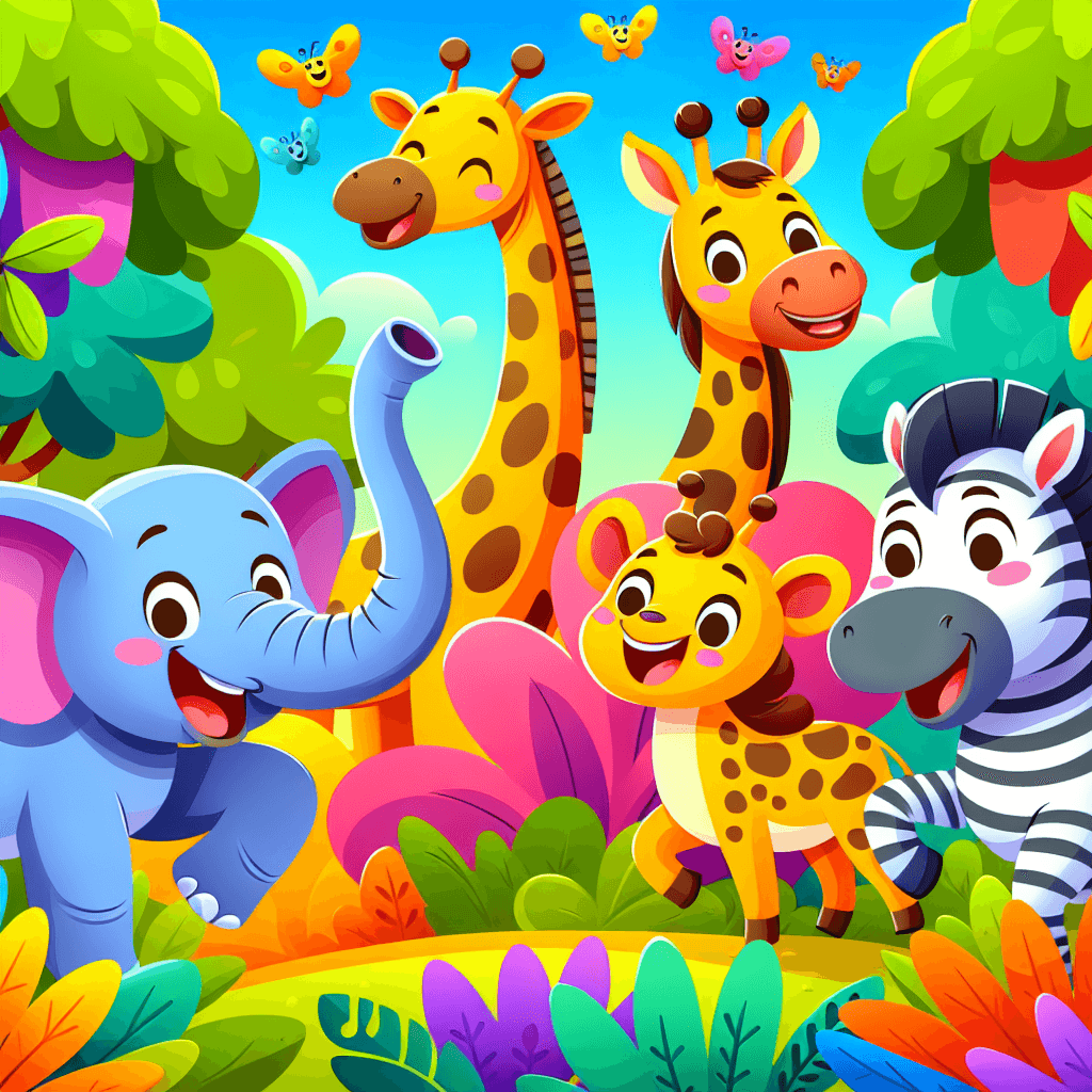 Colorful Creatures Paint By Color