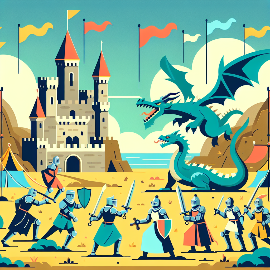 Kingdom Quest Painting Number Kit