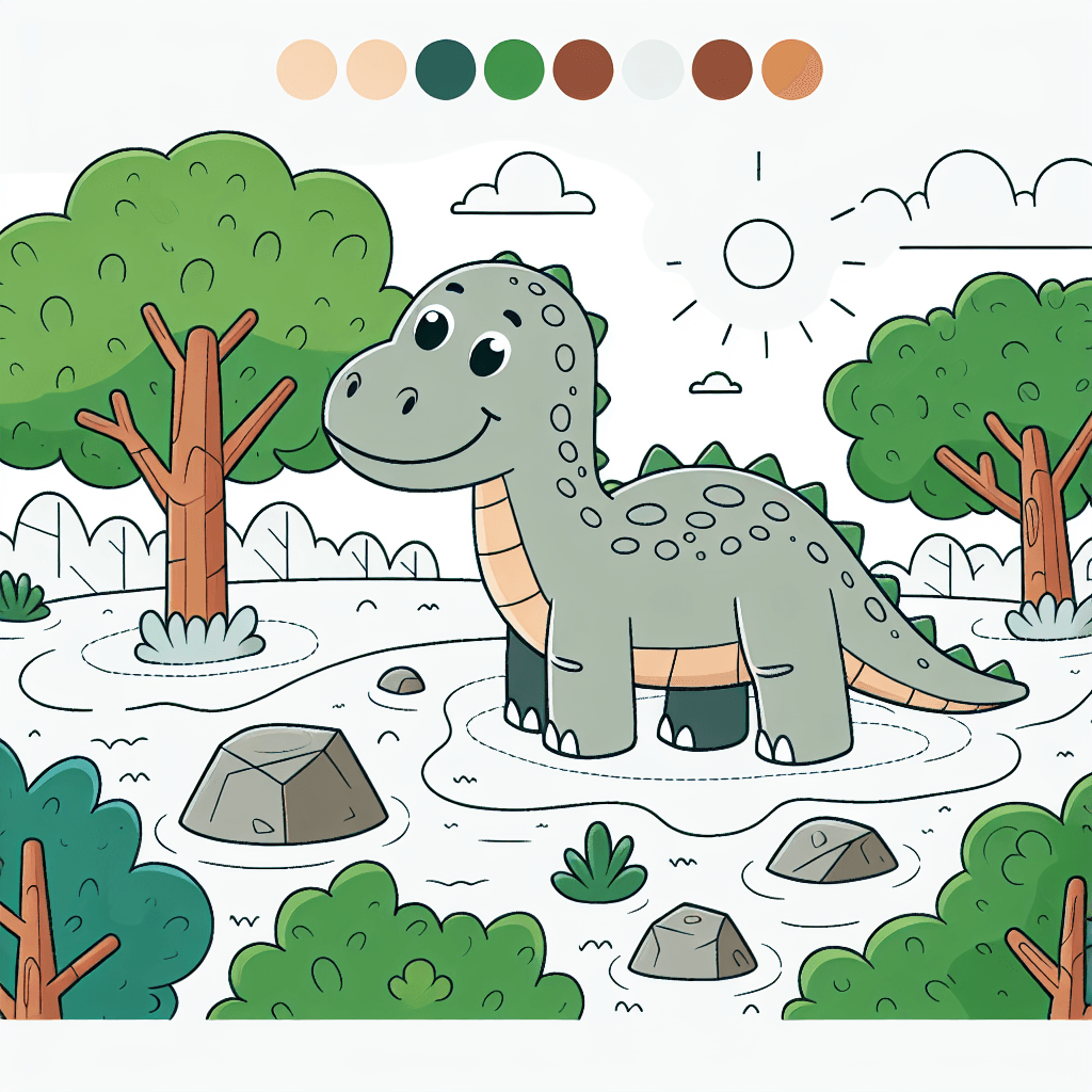 Explorer Dino Journey Painting By Numbers Kit