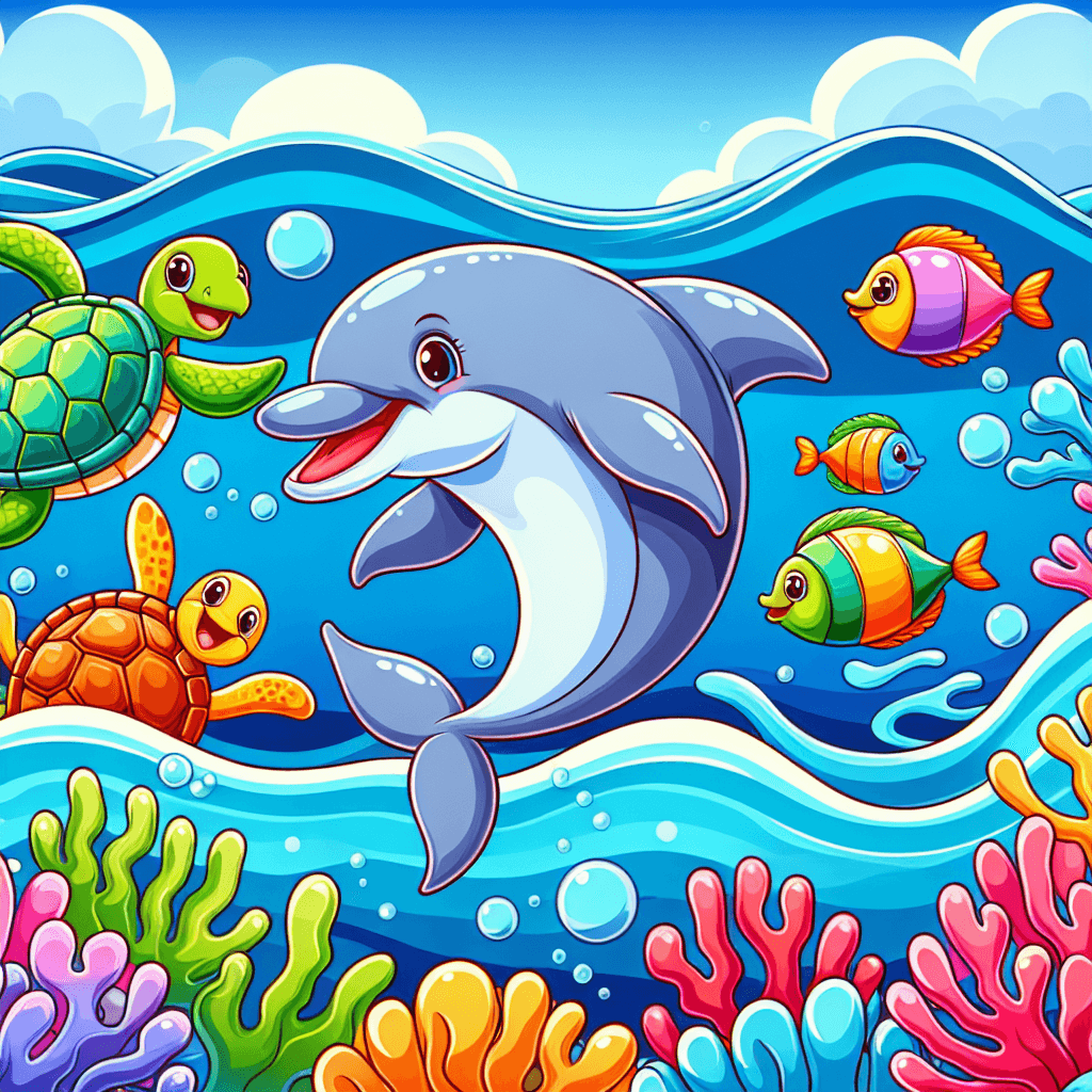 Ocean Friends And Fun Number Painting
