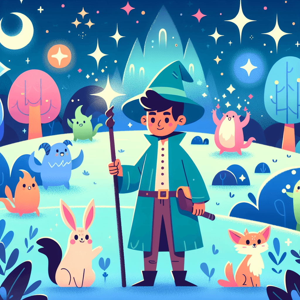 Whimsical Wizard's Quest DIY Paint By Numbers