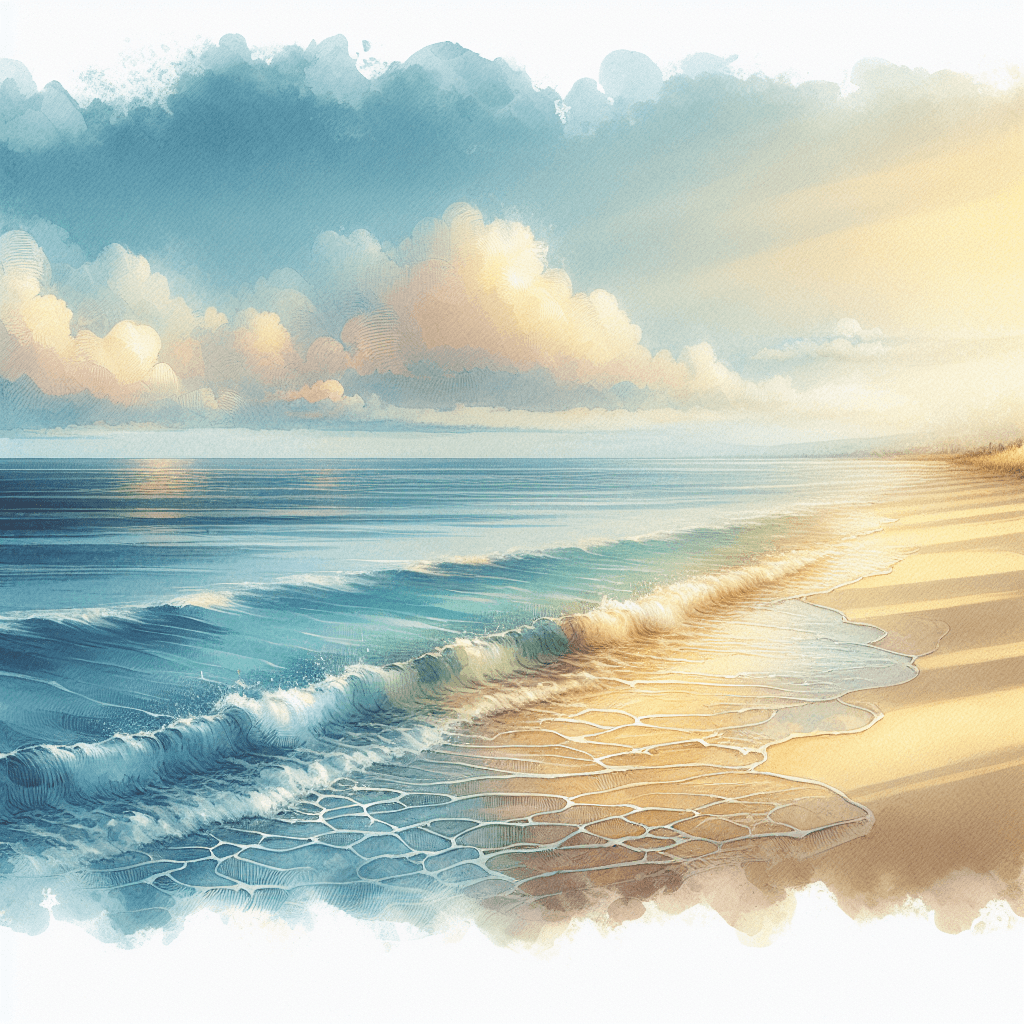 Serenade Of Summer Waves Numbered Painting Kits