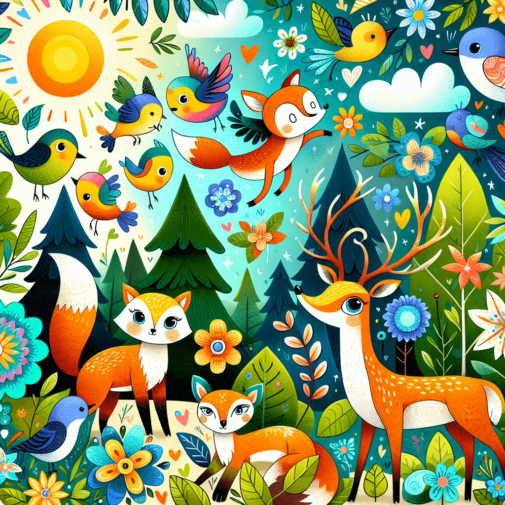 Whimsical Wildlife Wonders Painting Number Kit