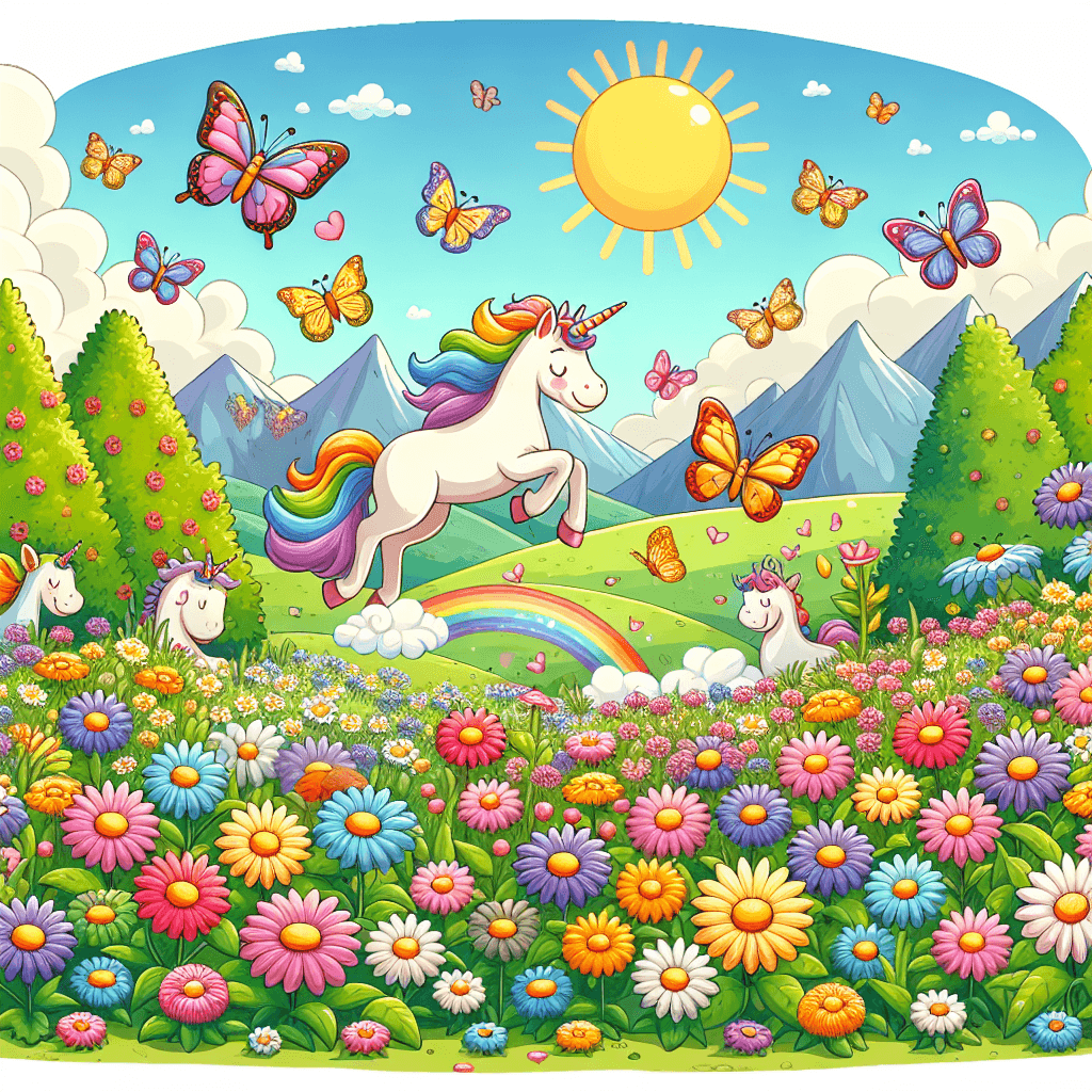 Magical Unicorn Meadows Paint By Numbers Kits