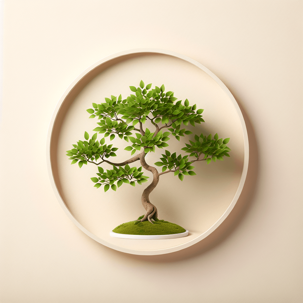 Peaceful Zen Bonsai Harmony Paint By Numbers
