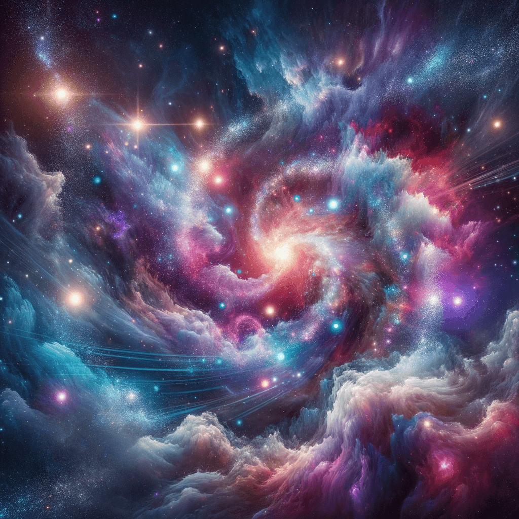 Inspirational Cosmic Journey DIY Paint By Numbers