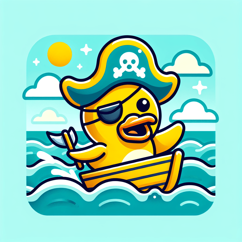 Daring Pirate Duck Paint By Numbers Kits