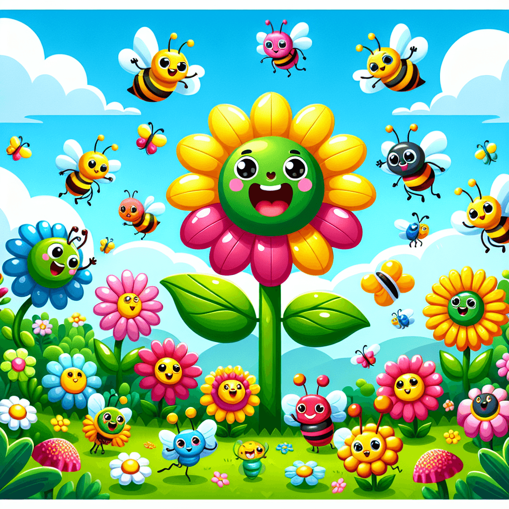 Whimsical Flower Festival DIY Paint By Numbers
