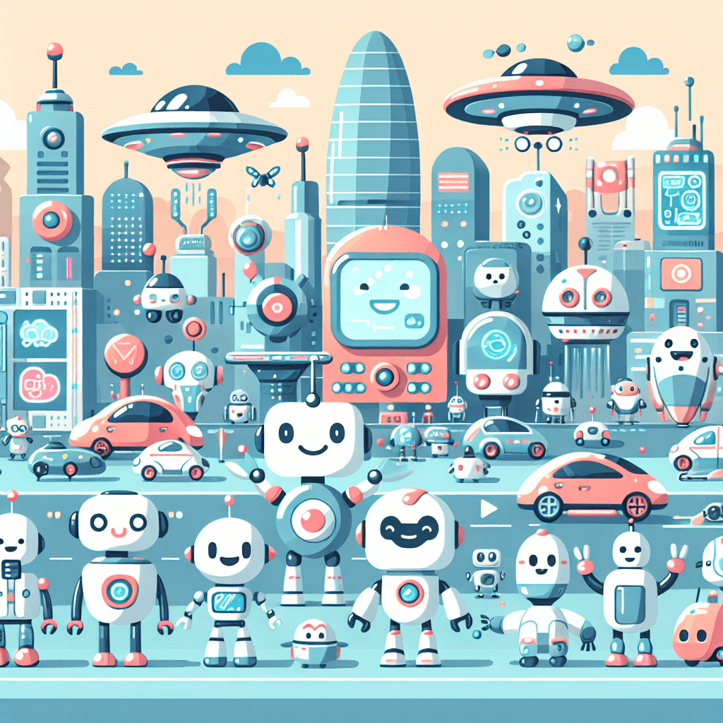 Robotic Future Friends Number Painting