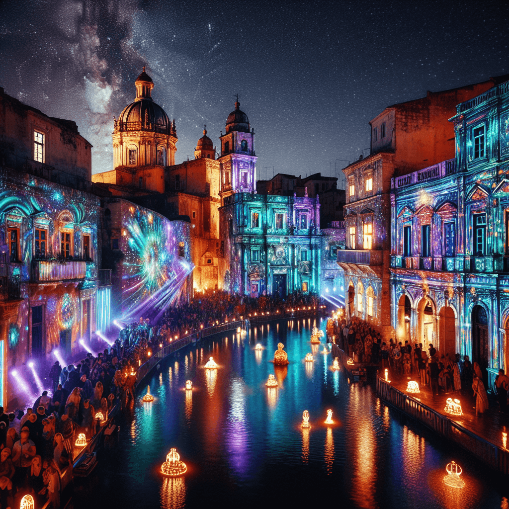 Light Festival Ghent Painting Number Kit