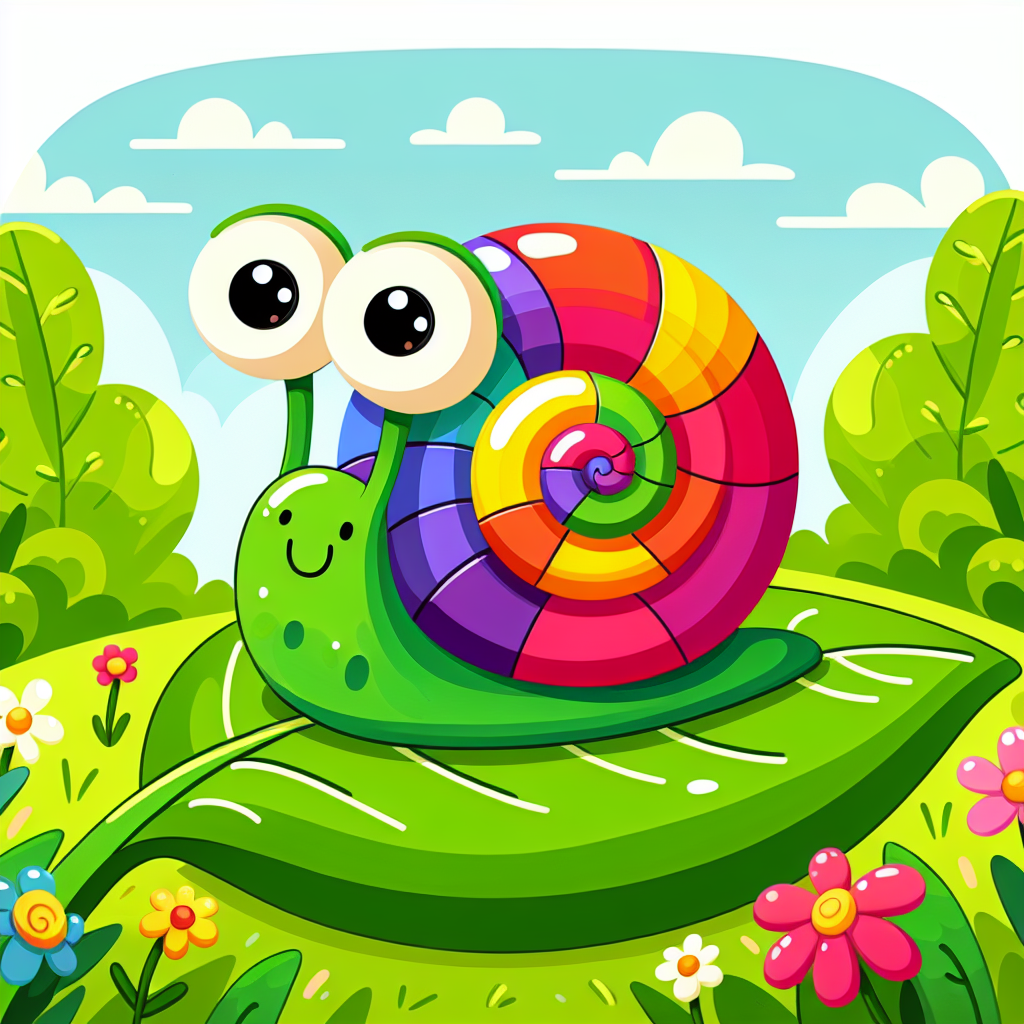 Funky Snail Painting Number Kit