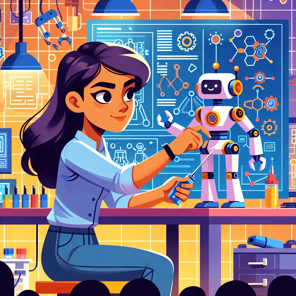 Robot Workshop Laboratory Paint By Number