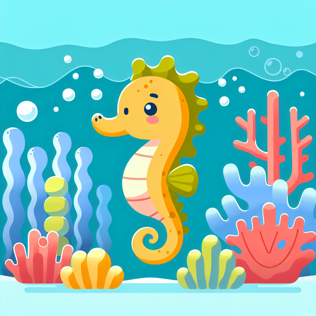 Serene Seahorses Paint By Numbers Kits