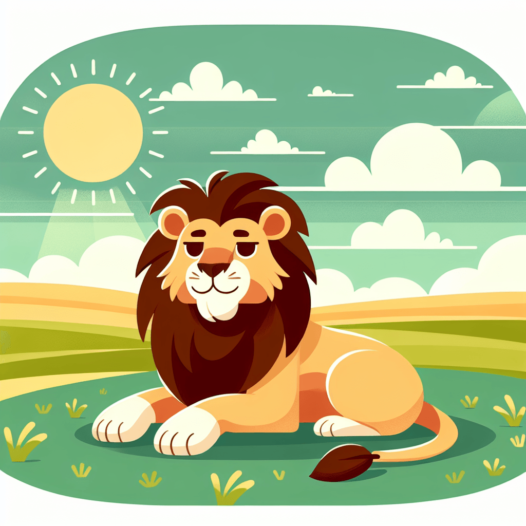 Safari Lion King Paint By Numbers Art