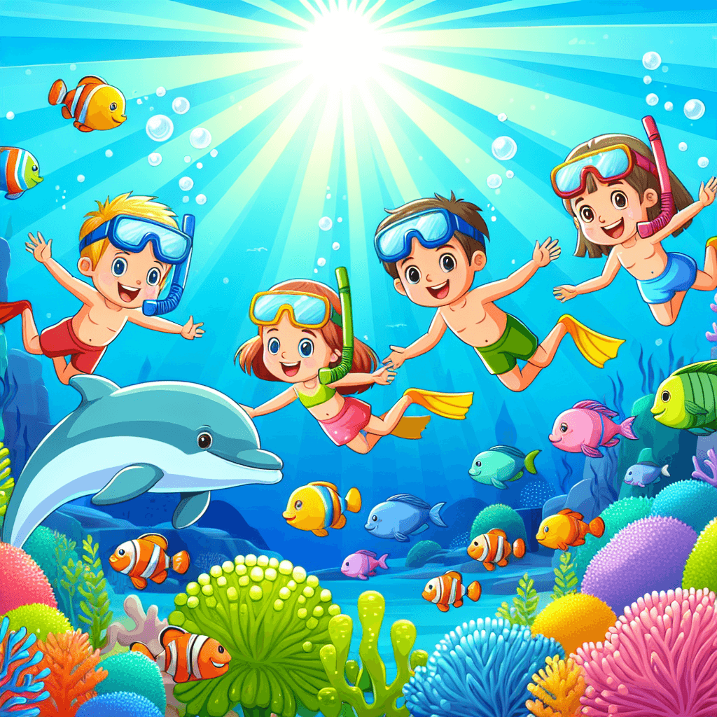 Lively Sea Adventure Numbered Painting Kits