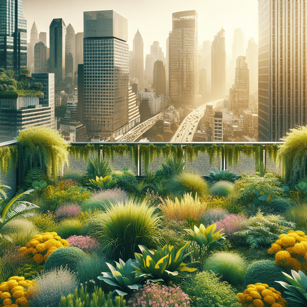 Rooftop Garden Bliss Paint By Numbers Art