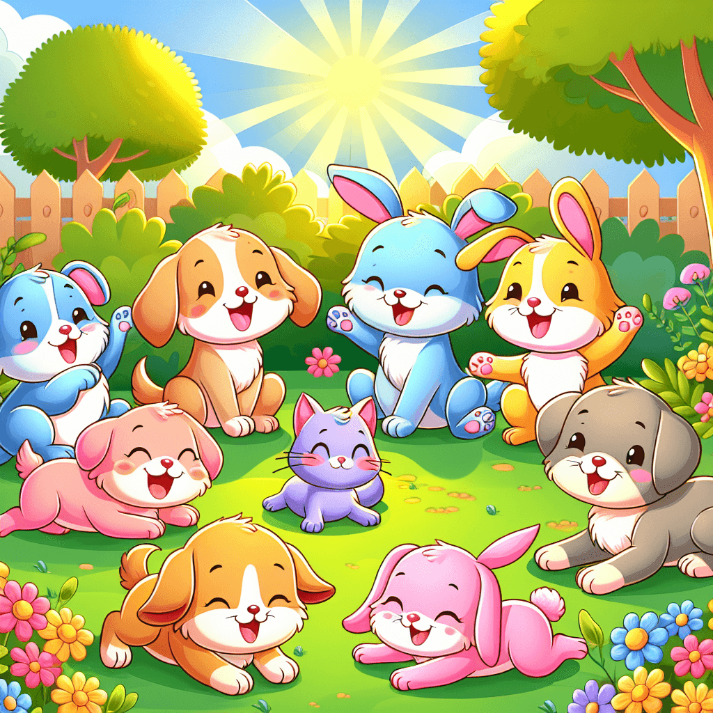 Pet Pals Adventure Paint By Numbers Art