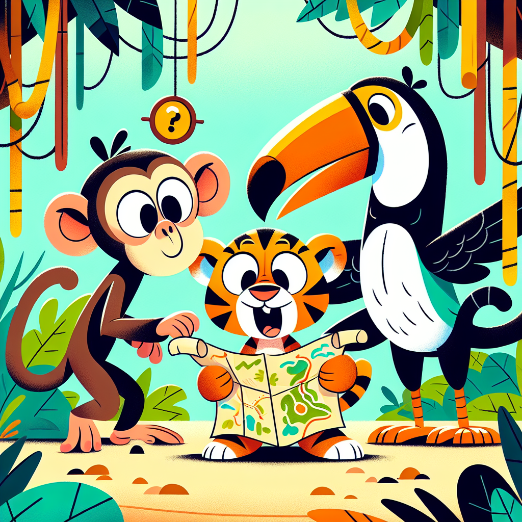 Adventurous Jungle Jaunt Painting Number Kit