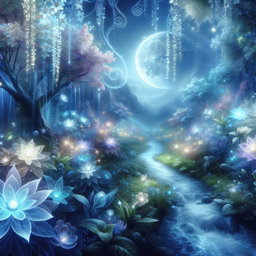 Ethereal Garden Glow Paint By Color