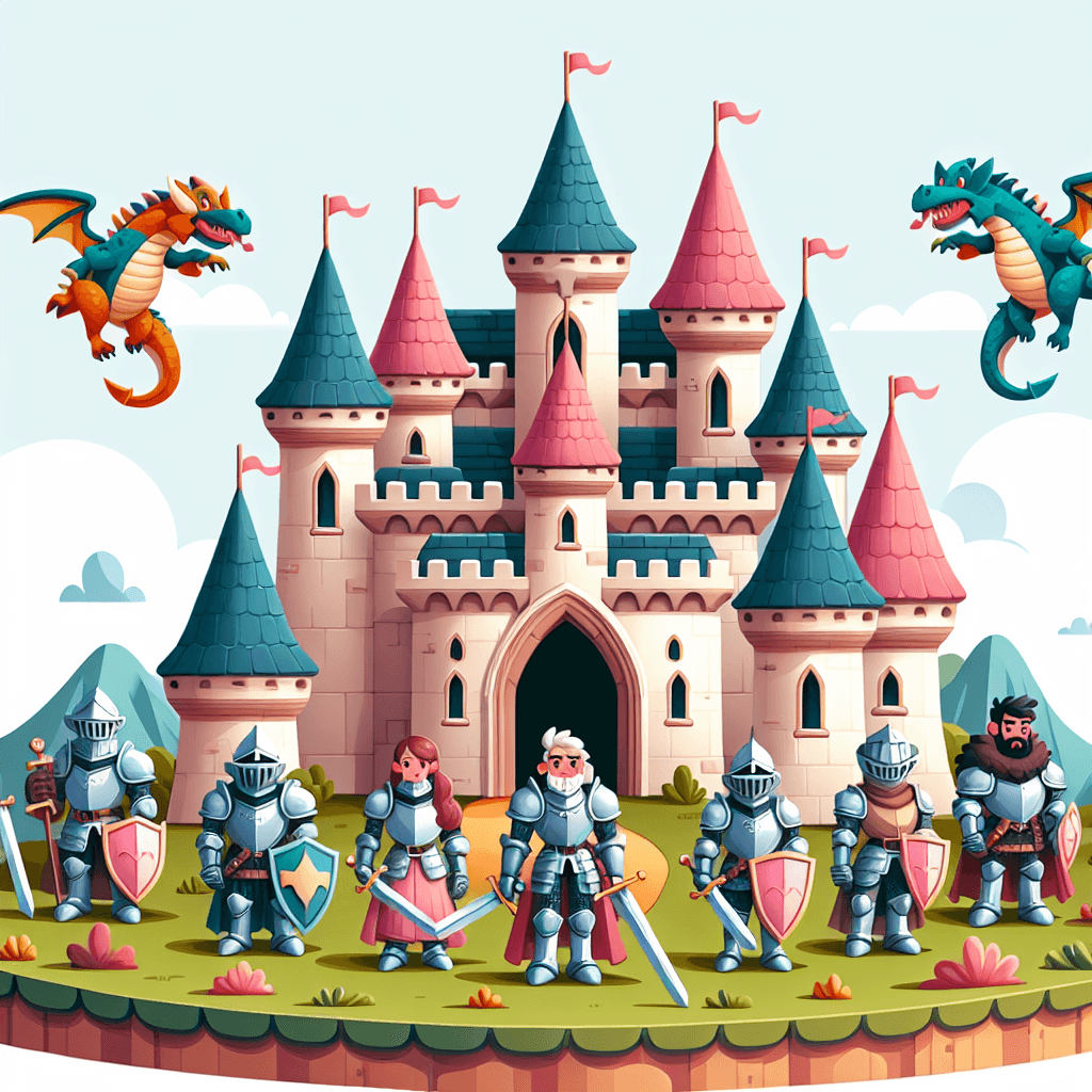 Mystical Castle Adventures Paint By Numbers Art