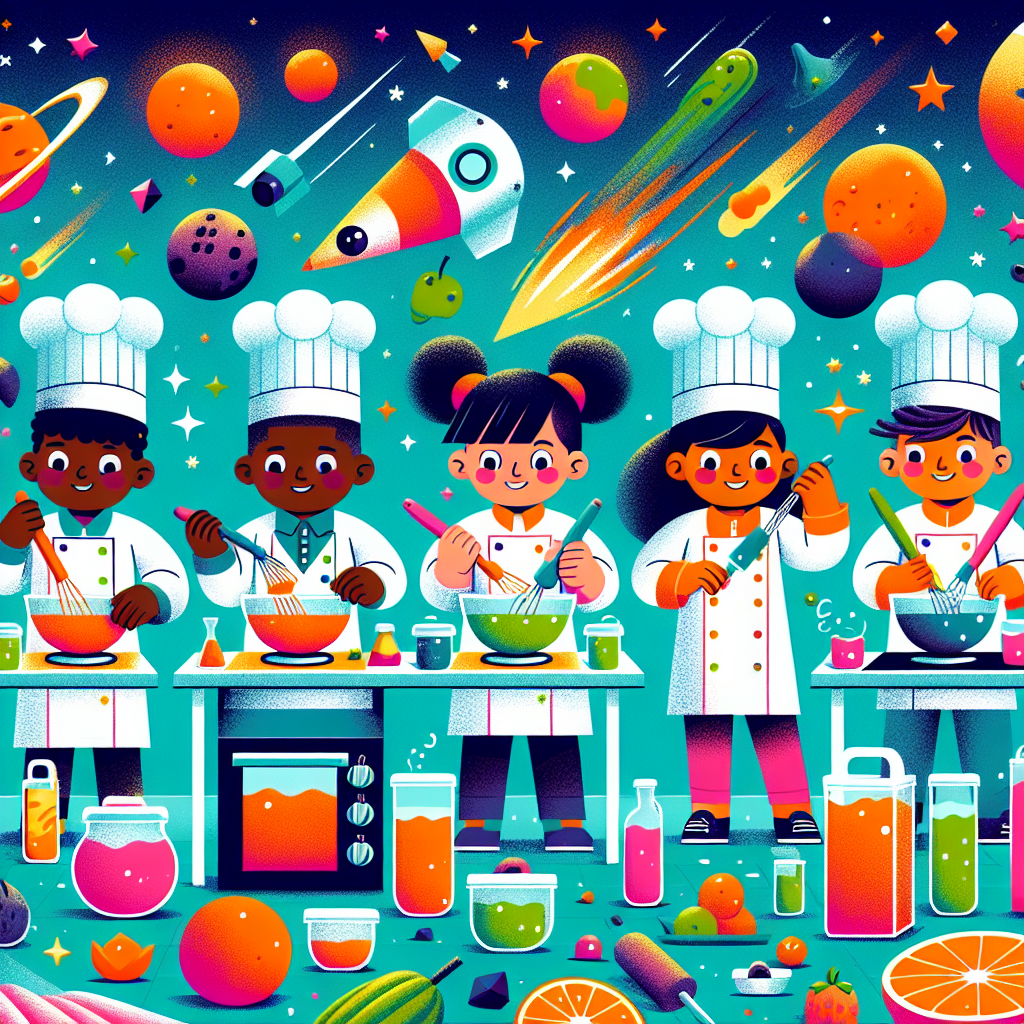 Cosmic Chef Academy Painting Number Kit