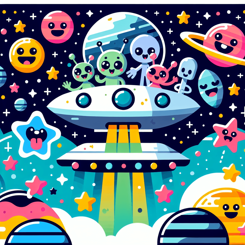 Galactic Friends Expedition Painting By Numbers Kit