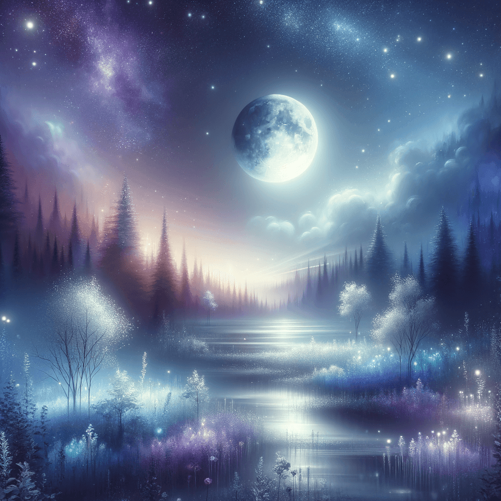Lunar Illumination Fantasy Paint By Numbers Art