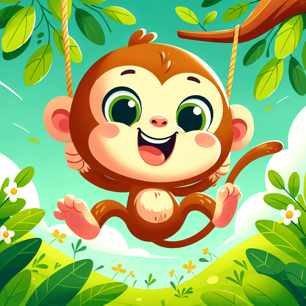 Friendly Jungle Monkey Paint By Numbers Kits