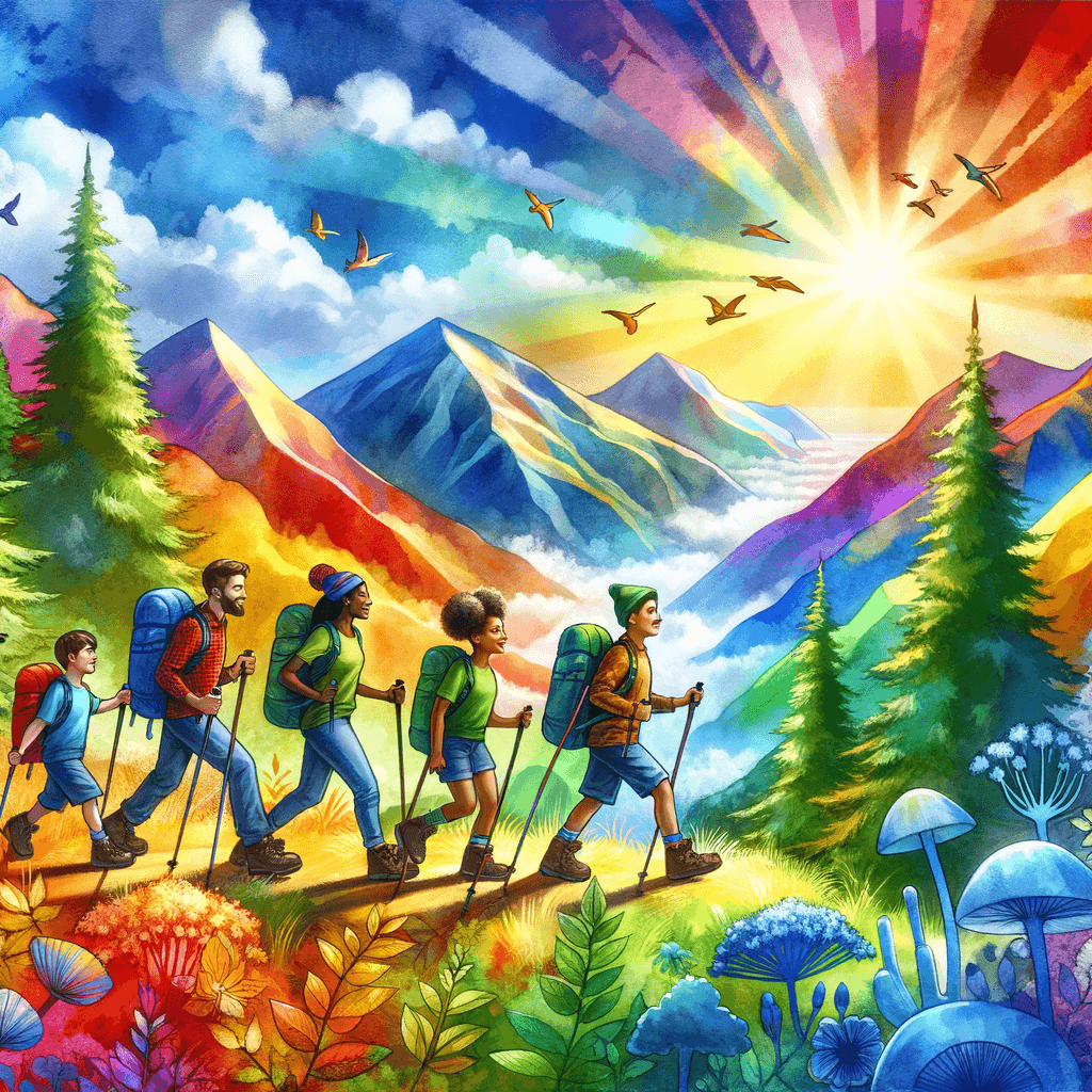 Mountain Adventure Crew Numbered Painting Kits