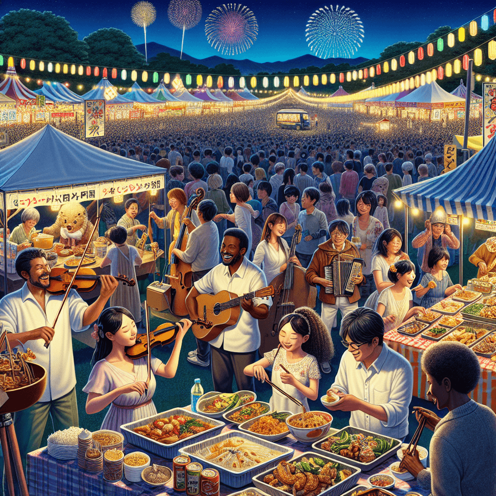 Sapporo Summer Festival - Sapporo, Japan DIY Paint By Numbers