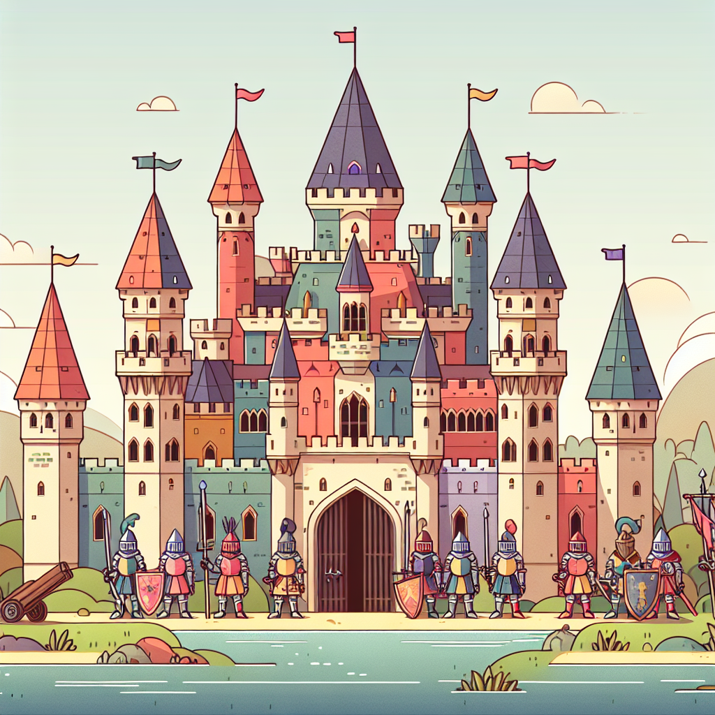 Kingdom Of Castles Painting Number Kit