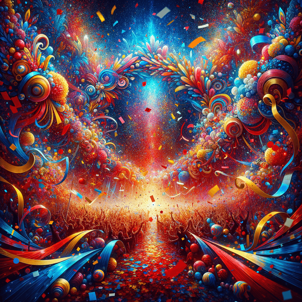 Colorful Celebration Paint By Number