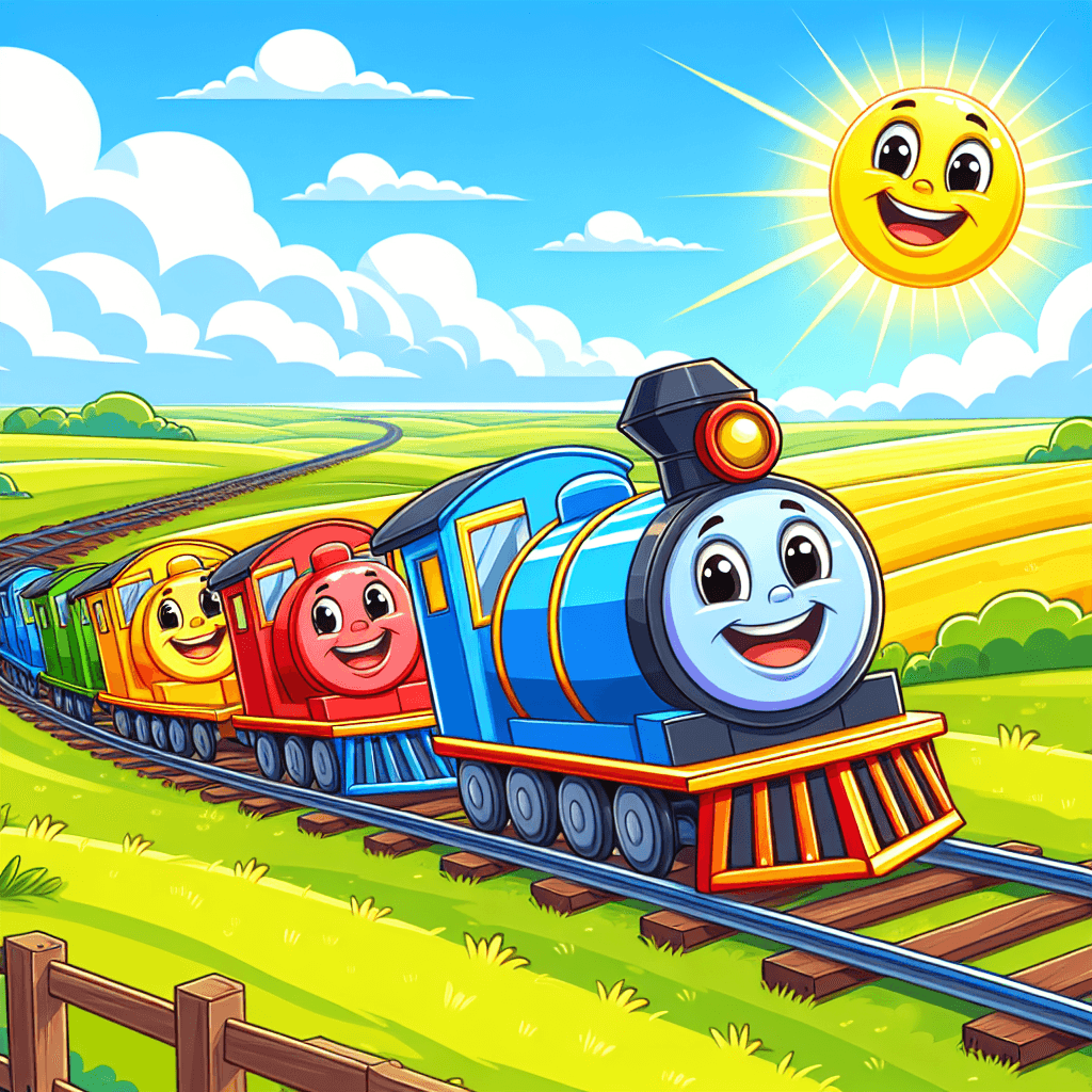Jolly Train Numbered Painting Kits